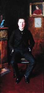 Ernest Coquelin的肖像（1848-1909）1889年