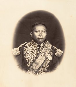 S.M. Norodon，柬埔寨国王，1866年。
