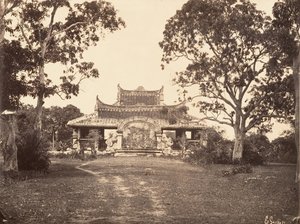 阿德兰主教的坟墓，1866年。