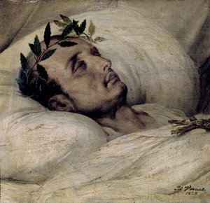 拿破仑一世（1769-1821）在他的死床上 作者 埃米尔·让·霍勒斯·韦尔内