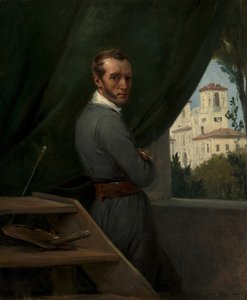 1832年在罗马的自画像 作者 埃米尔·让·霍勒斯·韦尔内