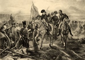 弗里德兰战役，1807年6月14日（石版）