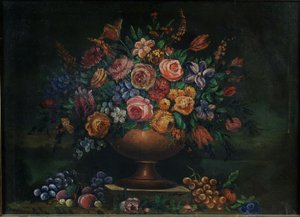 用鲜花的花瓶