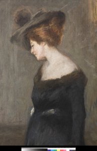 一位女士的肖像，1903年（细节3496727）