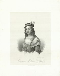 Leonora Christina，Ulfeldt伯爵夫人1621-1698年，1847年。 作者 埃米利乌斯·迪特列夫·巴伦岑