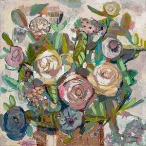 野性与伸展》，2020 年（布面油画）