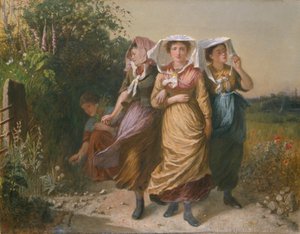 巴尔族少女》，1854-1913年