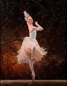 雪精灵，2024 年（油画）