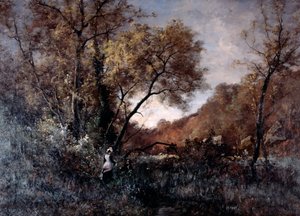1877年4月开花 作者 伊曼纽尔·兰瑟（Emmanuel Lansyer）