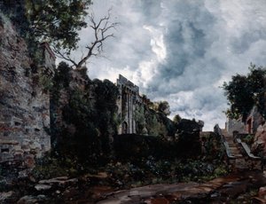 克利森城堡的正门，1884年 作者 伊曼纽尔·兰瑟（Emmanuel Lansyer）