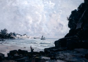 杜纳内斯港，1884年 作者 伊曼纽尔·兰瑟（Emmanuel Lansyer）