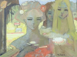 A Field of Yellow, 2001 (oil on canvas board) 作者 恩德·罗德（Endre Roder）