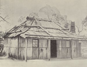 一个树皮小屋 作者 英国摄影师