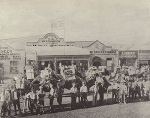 骆驼火车，Coolgardie，西澳大利亚 作者 英国摄影师