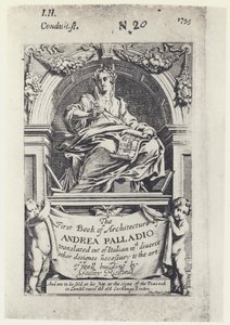 A Palladio，第一本建筑书，Tr G Richards 1668（黑白照片） 作者 英国摄影师