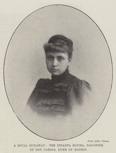 皇家逍遥游，Infanta Elvira，唐卡洛斯的女儿，马德里公爵 作者 英国摄影师