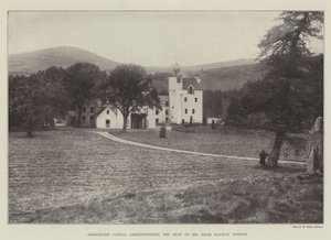 Abergeldie城堡，阿伯丁郡，Hugh Mackay Gordon先生的所在地