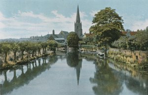 Abingdon，来自大桥 作者 英国摄影师