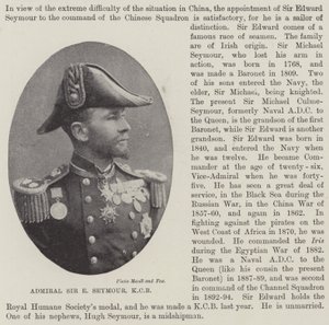 海军上将Sir Seymour，KCB 作者 英国摄影师