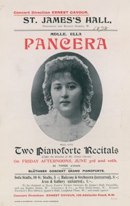 Ella Pancera为音乐会做广告 作者 英国摄影师