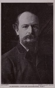 Algernon Charles Swinburne（1837-1909），英国诗人兼剧作家 作者 英国摄影师