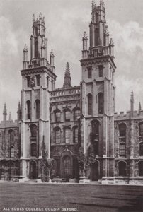 All Souls College Quadrangle Oxford 作者 英国摄影师