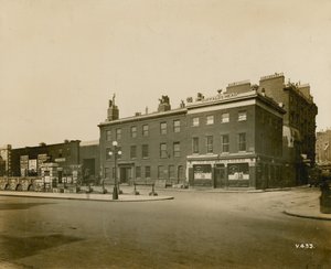 贝克街火车站;拍摄于1915年3月27日 作者 英国摄影师