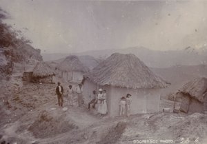 1880年，山坡上的巴巴多斯村庄 作者 英国摄影师