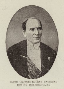Baron Georges Eugene Haussman 作者 英国摄影师