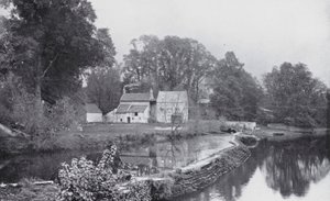 Bathampton, the Weir（黑白照片） 作者 英国摄影师