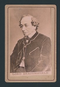 名片Benjamin Disraeli 作者 英国摄影师