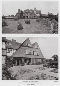 英格兰汉普郡奥弗顿 Berrydown Court（黑白照片） 作者 英国摄影师