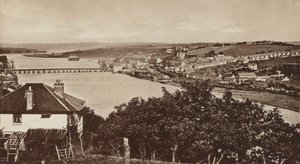 Bideford from Upcott, Looking North (b/w photo) 作者 英国摄影师