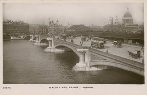 Blackfriars Bridge，伦敦 作者 英国摄影师