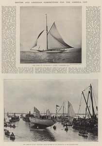 英美竞争对手参加美洲杯比赛 作者 English Photographer
