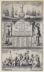 C Saxton，英格兰郡，G Willdey 作者 英国摄影师