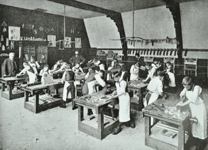 木工类，1896年 作者 英国摄影师