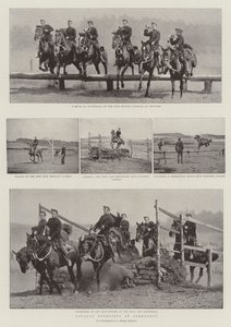 Aldershot的骑兵练习 作者 English Photographer