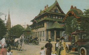 中式建筑。明信片于1913年寄出。 作者 英国摄影师