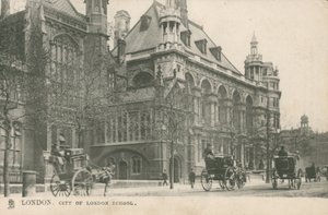 伦敦金融城学校，伦敦 作者 英国摄影师