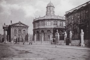 Clarendon，Ashmodean和Sheldonian，牛津 作者 英国摄影师