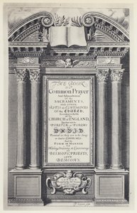 公祷书，1662年HM印刷厂（黑白照片）。 作者 英国摄影师