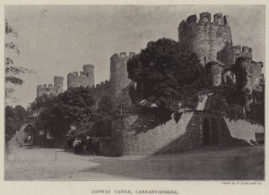 康威城堡，Carnarvonshire 作者 英国摄影师