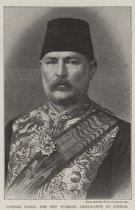 新土耳其驻伦敦大使Costaki Pasha 作者 英国摄影师