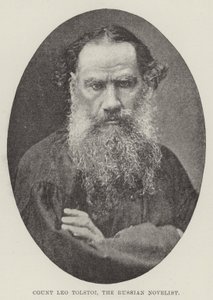 俄罗斯小说家Leo Tolstoi伯爵 作者 英国摄影师