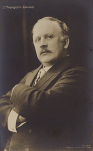 威尔士男中音歌手David Ffrangcon-Davies（1855-1918） 作者 英国摄影师