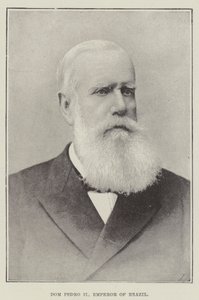 Dom Pedro II，巴西皇帝 作者 英国摄影师