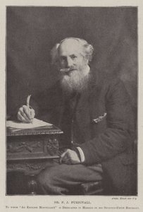 FJ Furnivall博士，An English Miscellany致力于纪念他的七十五岁生日 作者 英国摄影师