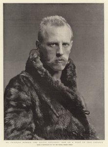 北极探险家Fridtjof Nansen博士正在访问这个国家 作者 English Photographer