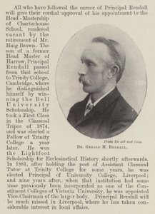 Gerald H Rendall博士 作者 英国摄影师